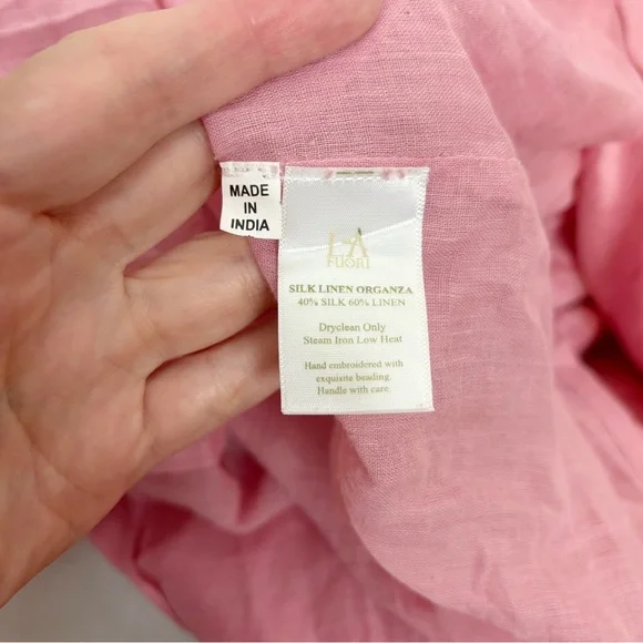 LA FUORI Petaleeza Corset Gown in Peony Size S - Picture 10 of 13